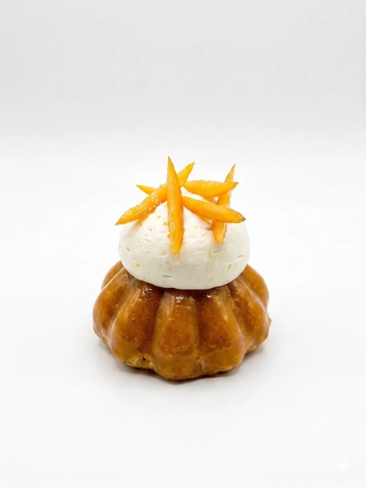 Vanilla and candied citrus baba savarin by ChefM Consultancy