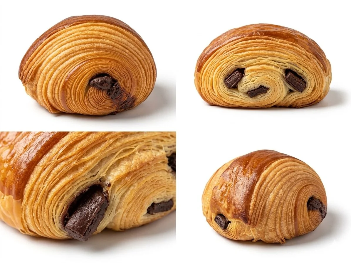 Pain au chocolat viennoiserie tray by ChefM Consultancy