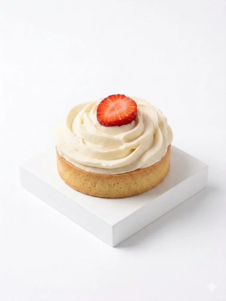 Strawberry cream tart by ChefM Consultancy patisserie